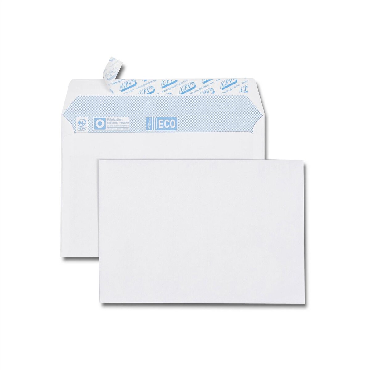 100 enveloppes bulles N°4 blanches pré timbrées lettre verte 100g (2.58€  tarif 2024)