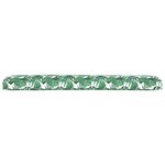 vidaXL Coussin de palette Floral Motif de feuille 200 x 40 x 8 cm