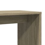 vidaXL Tables d'appoint 2 Pièces chêne sonoma 50x30x50 cm bois ingénierie
