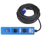 Proplus prise de courant schuko à 3 voies 20 m 2 usb