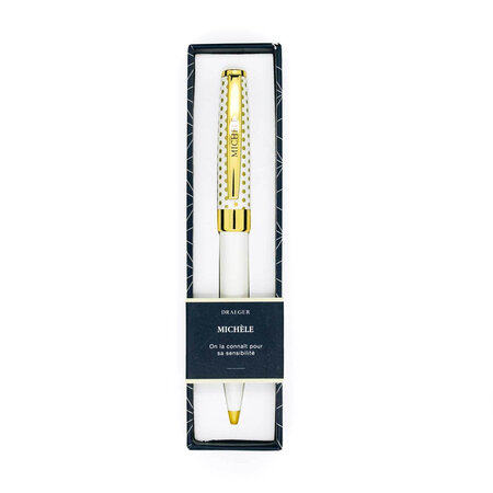 Stylo Personnalisé Prénom Femme - Gravure élégante, Cadeau Chic En écrin