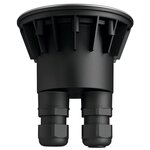Spot encastrable étanche moss ip67 led d11 cm - inox