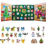 Jazwares PKW3066 - Pokémon - Calendrier de l'avent Battle Figures