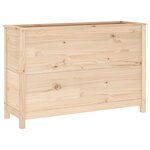 vidaXL Lit surélevé de jardin 119 5x40x78 cm bois de pin massif