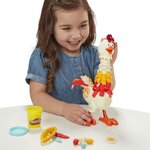 Play-doh animal crew  pâte a modeler  plumes en folie