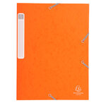 Boite de classement Cartobox Dos 25mm Carte lustrée Nature Future® Orange EXACOMPTA