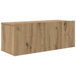 vidaXL Ensemble meuble TV 7 Pièces chêne artisanal 80 x 30 x 30 cm