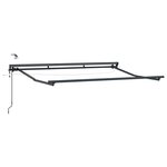 vidaXL Auvent rétractable électrique Beige et Anthracite 3 5 x 2 m