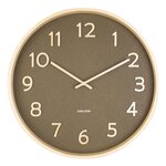 Horloge ronde en bois pure  40 cm