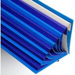 Trieur 9C Dos ext.FOREVER Bleu France EXACOMPTA