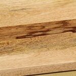 vidaXL Meuble TV Bois de manguier massif 120x30x45 cm