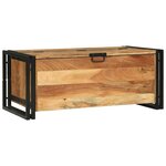 vidaXL Table basse Marron 90 x 50 x 38 cm Bois d'acacia massif