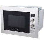 Micro ondes combiné encastrable CONTINENTAL EDISON CEMOC34IXE L59,5 x H46 x P46,8 cm Inox 34L