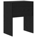 vidaXL Bureau Chêne noir 60 x 40 x 76 cm Bois d'ingénierie