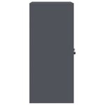 vidaXL Armoire de rangement Anthracite 60 x 40 x 90 cm Acier