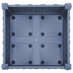 vidaXL Lit surélevé 40x40x23 cm Polypropylène