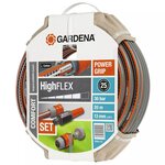 Gardena kit de tuyau d'arrosage 6 pcs comfort highflex 20 m 18064-20