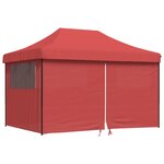 vidaXL Tente de fête Bordeaux 279 x 410 x 315 cm Tissu Oxford