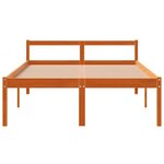 vidaXL Lit pour personne âgée sans matelas 140x200 cm bois pin massif