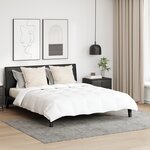 vidaXL Couette avec oreiller 3 Pièces Blanc 200 x 200 cm Bas