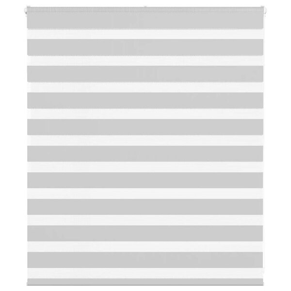 vidaXL Store zèbre gris clair largeur du tissu 120 9 cm polyester