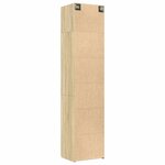 vidaXL Armoire de rangement mince chêne sonoma 50x42 5x225 cm