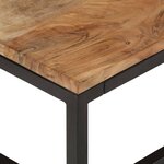 vidaXL Tables basses gigognes 2 Pièces Bois d'acacia massif