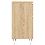 vidaXL Buffet Chêne sonoma 60x35x70 cm Bois d'ingénierie