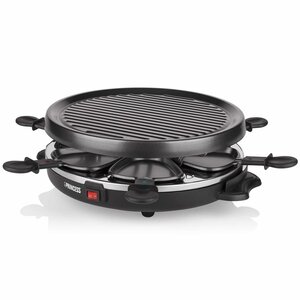 Princess gril à raclette avec 6 casseroles 800 w 162725