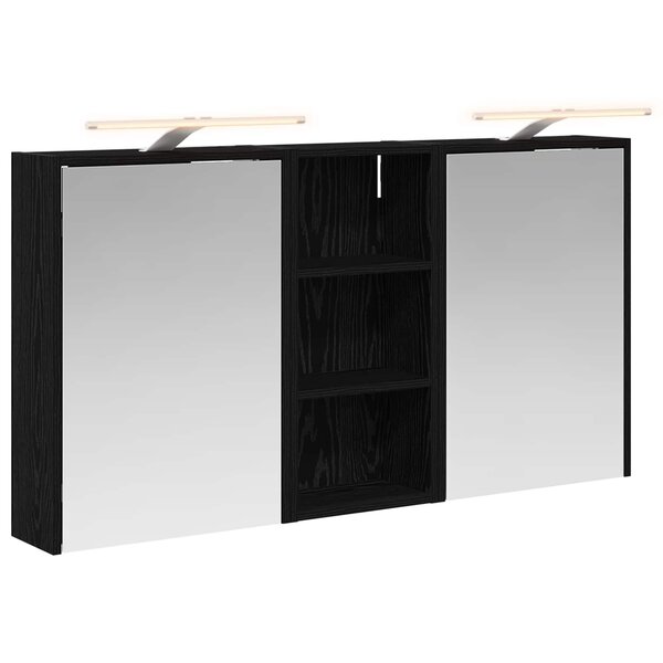 vidaXL Ensemble de Meubles de Salle de Bain 3 Pièces 116 x 16 x 62 5 cm