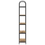 vidaXL Étagère chêne artisanal 80 x 30 x 183 cm Bois d'ingénierie
