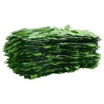 vidaXL Écran de balcon avec feuilles vert 400x75 cm