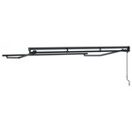 vidaXL Cadre de auvent manuel Réglable Anthracite 3 x 2 m Acier