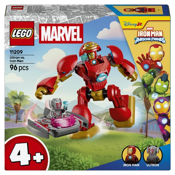 11209 Ultron contre Iron Man 4plus Kids Gloves 20