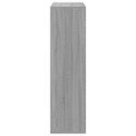 vidaXL Étagère séparatrice de pièce sonoma gris 69 5x29x103 5 cm