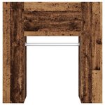 vidaXL Armoire de couloir vieux bois 97 5x37x99 cm bois d'ingénierie