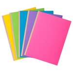 Paquet De 10 Chemises À Soufflet Dos Toilé Rock''s 320g/m2 - 24x32cm - Couleurs Assorties - X 10 - Exacompta