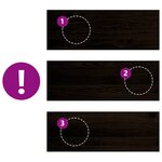 vidaXL Marches d'escalier 12 Pièces marron foncé 70x25x2 cm chêne massif