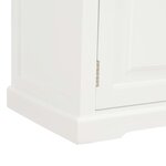vidaXL Meuble TV Blanc 90x30x40 cm Bois