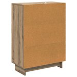 vidaXL Armoire à tiroirs Chêne artisanal 66 x 34 5 x 90 cm