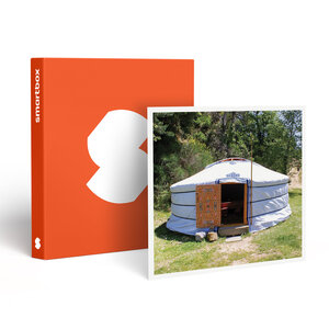 SMARTBOX - Coffret Cadeau Séjour insolite en famille : 3 jours en yourte près de Perpignan -  Séjour