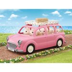 Sylvanian families - le monospace rose et set de pique-nique