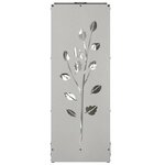 vidaXL Portant de bois de chauffage 40x30x80 cm acier inoxydable