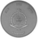 Pièce de monnaie en Argent 5 Dollars g 62.2 (2 oz) Millésime 2024 HARRY POTTER AND THE PRISONER OF AZKABAN