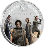 Monnaie HOUSE ATREIDES Dune 1/2 Oz Argent 50 Cents Tuvalu 2026