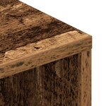 vidaXL Meuble TV vieux bois 100x40x40 cm bois d'ingénierie