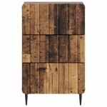 vidaXL Cabinet de chevet Bois ancien 43 x 41 x 68 cm Bois d'ingénierie
