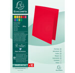 Paquet de 10 chemises ROCK''S 220 - 24x32cm x 10 EXACOMPTA