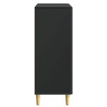 vidaXL Buffet Noir 33 x 34 5 x 90 cm Bois d'ingénierie