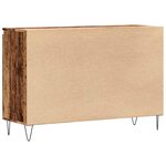 vidaXL Buffet vieux bois 101 5x35x70 cm bois d’ingénierie